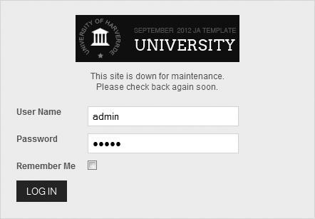 Page offline Page offline